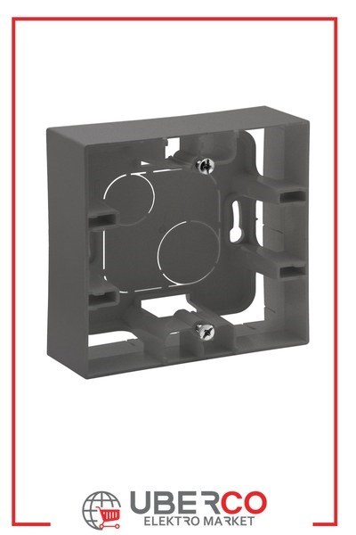 LEGRAND 768847Legrand Diğer Ürünler - Sıva üstü kasa - TitanyumLegrand Diğer Ürünler - Sıva üstü kasa - Titanyum{ubercoelektromarket}