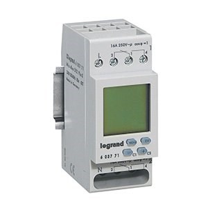 LEGRAND 603771Legrand Digital zaman saati 230V 16A 2 kanalLegrand Digital zaman saati 230V 16A 2 kanal{ubercoelektromarket}