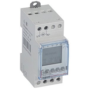 LEGRAND 412633Legrand Dijital Zaman Saati - Haftalık - Gerilim 24V~ - NA+NK 1 Çıkış 24V~Legrand Dijital Zaman Saati - Haftalık - Gerilim 24V~{ubercoelektromarket}