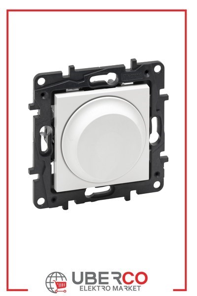 LEGRAND 768112Legrand Dimmer - LED çevirmeli dimmer 300 W - Beyaz (7 681 12)Legrand Dimmer - LED çevirmeli dimmer 300 W - Beyaz{ubercoelektromarket}