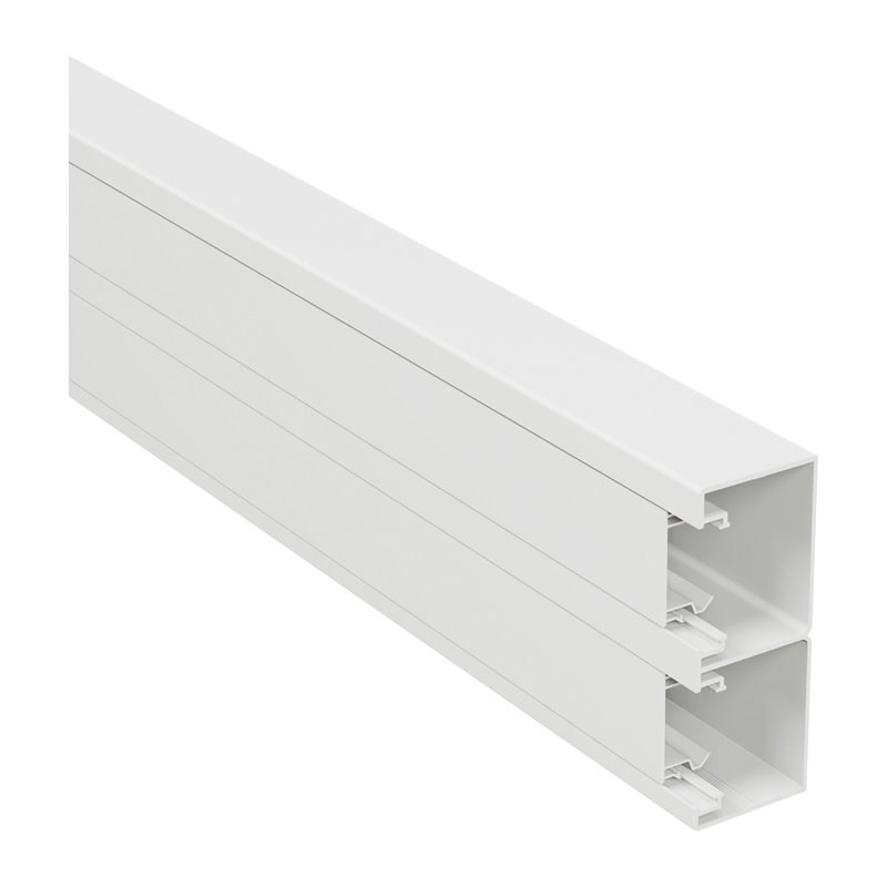 LEGRAND 638040Legrand DLP-S Kaidesiz Montaj Kanalı (Kapaklı) - Kesit 50x130 mm - Bölümleme Perdesi İle Temin Edilir (2 Bölme)Legrand DLP-S Kaidesiz Montaj Kanalı (Kapaklı) - Kesit{ubercoelektromarket}