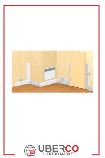 LEGRAND 030089Legrand DLPlus süpürgelik kanal 20x120mm - beyaz - 2metreLegrand DLPlus İnce Kanal - 20x120mm, 2m{ubercoelektromarket}