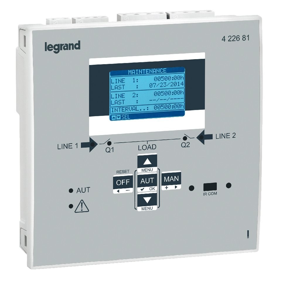 LEGRAND 422681Legrand DMX3 Açık TİP Şalter - Enversör Sistem Ekipmanı - Elektronik Kontrol Ünitesi - Standart 110-230V ACLegrand DMX3 Açık TİP Şalter - Enversör Sistem Ekipmanı{ubercoelektromarket}
