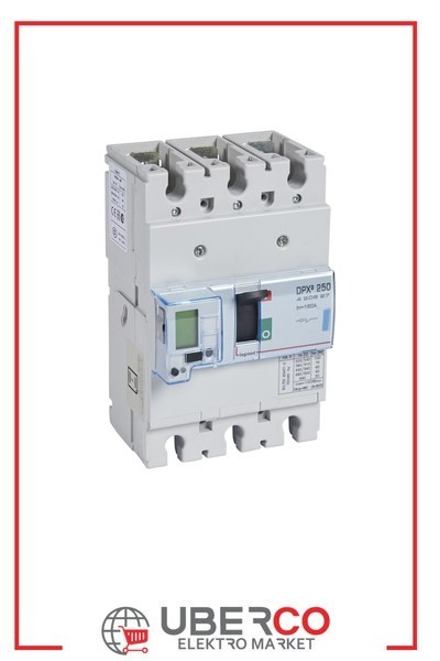LEGRAND 420697Legrand DPX³250 ELE&SG 3P 160A 70kALegrand DPX³250 ELE&SG 3P 160A 70kA{ubercoelektromarket}