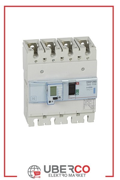 LEGRAND 420709Legrand DPX³250 ELE&SG 4P 250A 70kALegrand DPX³250 ELE&SG 4P 250A 70kA{ubercoelektromarket}