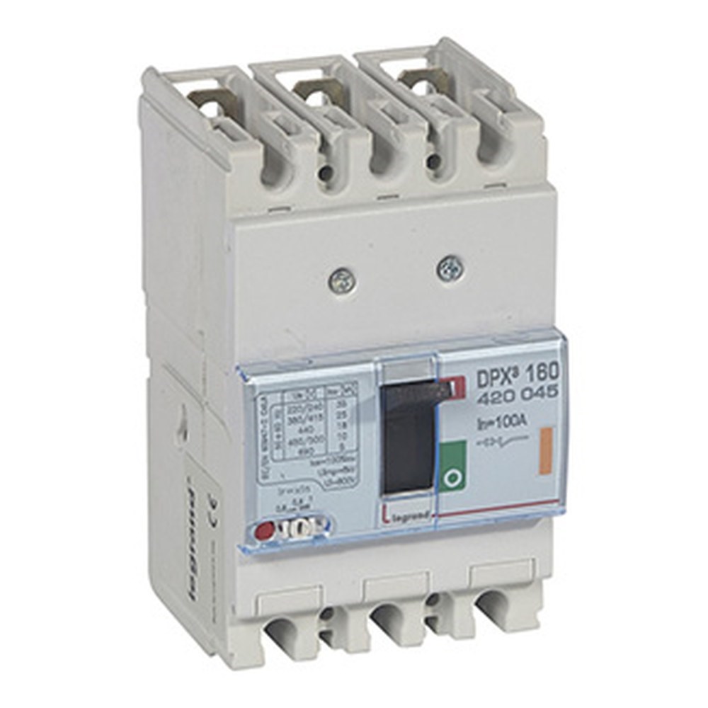 LEGRAND 420045Legrand DPX3 160 Kompakt Şalter - Termik manyetik - 3 kutup - Icu(kA) 25 - In(A) 100Legrand DPX3 160 Kompakt Şalter - Termik manyetik - 3 kutup{ubercoelektromarket}