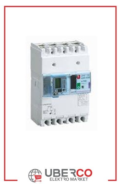 LEGRAND 420036Legrand DPX3 160 Kompakt Şalter - Termik manyetik - 4 kutup - Entegre kaçak akım modüllü - Icu(kA) 16 - In(A) 125Legrand DPX3 160 Kompakt Şalter - Termik manyetik - 4 kutup{ubercoelektromarket}