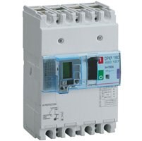 LEGRAND 420157Legrand DPX3 160 Kompakt Şalter - Termik manyetik - 4 kutup - Entegre kaçak akım modüllü - Icu(kA) 50 - In(A) 160Legrand DPX3 160 Kompakt Şalter - Termik manyetik - 4 kutup{ubercoelektromarket}