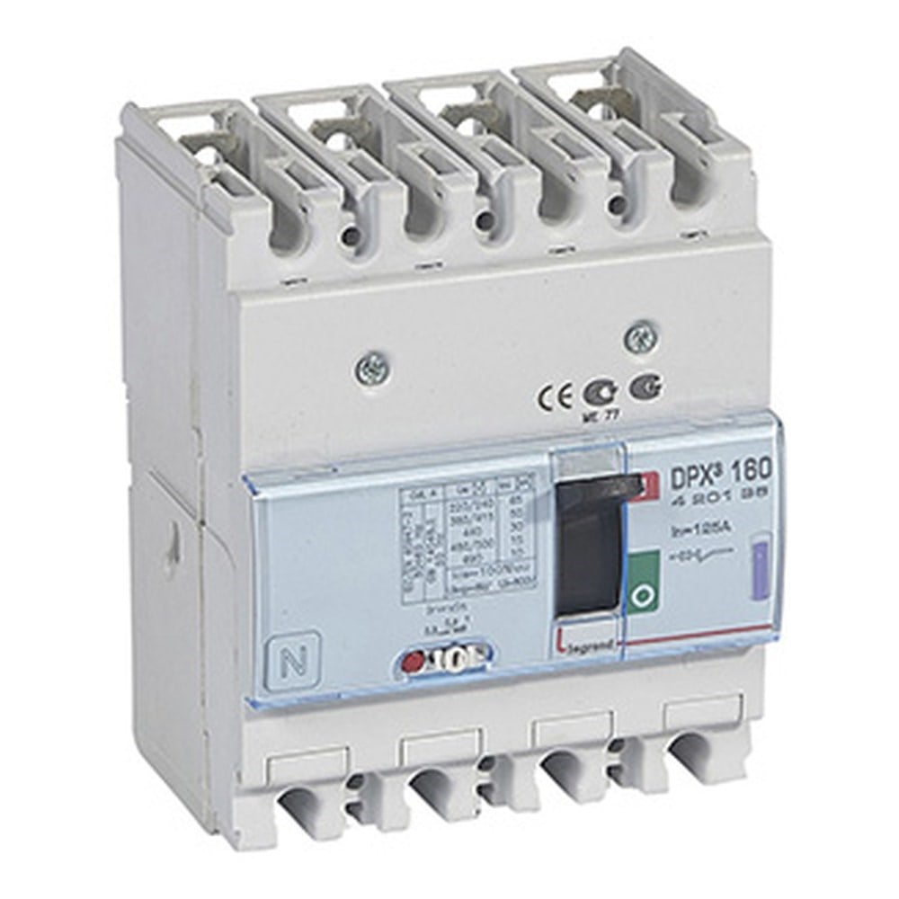 LEGRAND 420136Legrand DPX3 160 Kompakt Şalter - Termik manyetik - 4 kutup - Icu(kA) 50 - In(A) 125Legrand DPX3 160 Kompakt Şalter - Termik manyetik - 4 kutup{ubercoelektromarket}