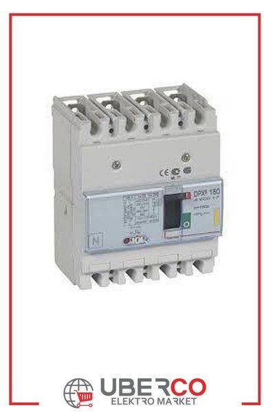 LEGRAND 420017Legrand DPX3 160 Kompakt Şalter - Termik manyetik - 4 kutup - Icu(kA) 16 - In(A) 160Legrand DPX3 160 Kompakt Şalter - Termik manyetik - 4 kutup{ubercoelektromarket}