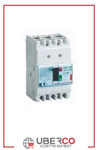 LEGRAND 420086Legrand DPX3 160 Kompakt Şalter - Termik manyetik - 3 kutup - Icu(kA) 36 - In(A) 125Legrand DPX3 160 Kompakt Şalter - Termik manyetik - 3 kutup{ubercoelektromarket}