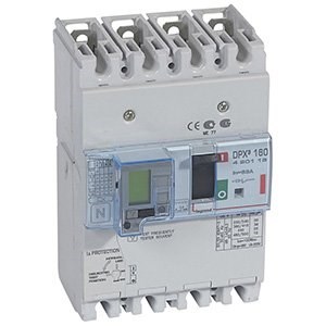 LEGRAND 420113Legrand DPX3 160 Kompakt Şalter - Termik manyetik - 4 kutup - Entegre kaçak akım modüllü - Icu(kA) 36 - In(A) 63Legrand DPX3 160 Kompakt Şalter - Termik manyetik - 4 kutup{ubercoelektromarket}