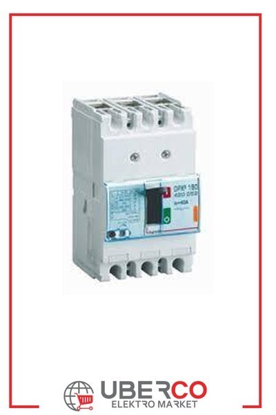LEGRAND 420052Legrand DPX3 160 Kompakt Şalter - Termik manyetik - 4 kutup - Icu(kA) 25 - In(A) 40Legrand DPX3 160 Kompakt Şalter - Termik manyetik - 4 kutup{ubercoelektromarket}