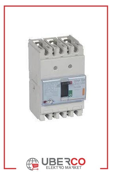 LEGRAND 420055Legrand DPX3 160 Kompakt Şalter - Termik manyetik - 4 kutup - Icu(kA) 25 - In(A) 100Legrand DPX3 160 Kompakt Şalter - Termik manyetik - 4 kutup{ubercoelektromarket}