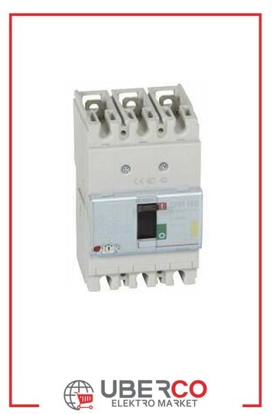 LEGRAND 420004Legrand DPX3 160 Kompakt Şalter - Termik manyetik - 3 kutup - Icu(kA) 16 - In(A) 80Legrand DPX3 160 Kompakt Şalter - Termik manyetik - 3 kutup{ubercoelektromarket}