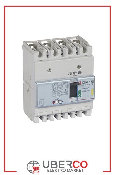 LEGRAND 420012Legrand DPX3 160 Kompakt Şalter - Termik manyetik - 4 kutup - Icu(kA) 16 - In(A) 40Legrand DPX3 160 Kompakt Şalter - Termik manyetik - 4 kutup{ubercoelektromarket}