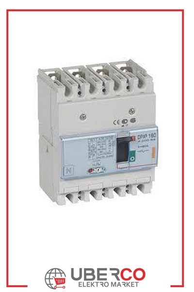 LEGRAND 420054Legrand DPX3 160 Kompakt Şalter - Termik manyetik - 4 kutup - Icu(kA) 25 - In(A) 80Legrand DPX3 160 Kompakt Şalter - Termik manyetik - 4 kutup{ubercoelektromarket}