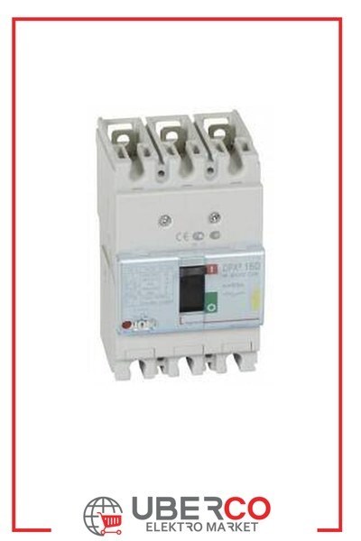 LEGRAND 420003Legrand DPX3 160 Kompakt Şalter - Termik manyetik - 3 kutup - Icu(kA) 16 - In(A) 63Legrand DPX3 160 Kompakt Şalter - Termik manyetik - 3 kutup{ubercoelektromarket}