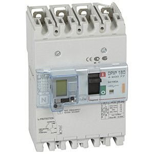 LEGRAND 420077Legrand DPX3 160 Kompakt Şalter - Termik manyetik - 4 kutup - Entegre kaçak akım modüllü - Icu(kA) 25 - In(A) 160Legrand DPX3 160 Kompakt Şalter - Termik manyetik - 4 kutup{ubercoelektromarket}