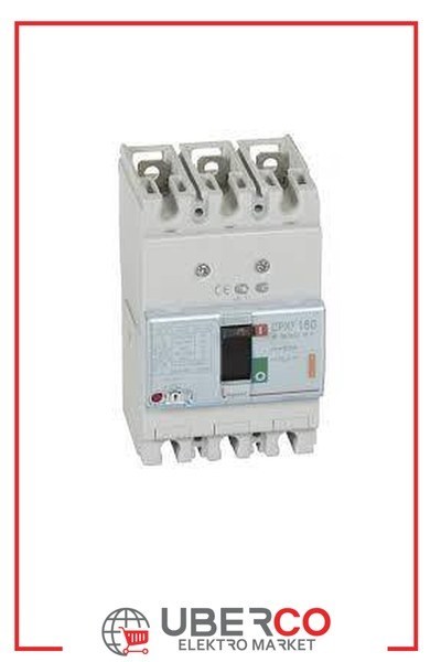 LEGRAND 420041Legrand DPX3 160 Kompakt Şalter - Termik manyetik - 3 kutup - Icu(kA) 25 - In(A) 25Legrand DPX3 160 Kompakt Şalter - Termik manyetik - 3 kutup{ubercoelektromarket}
