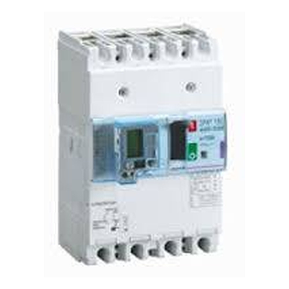 LEGRAND 420036Legrand DPX3 160 Kompakt Şalter - Termik manyetik - 4 kutup - Entegre kaçak akım modüllü - Icu(kA) 16 - In(A) 125Legrand DPX3 160 Kompakt Şalter - Termik manyetik - 4 kutup{ubercoelektromarket}