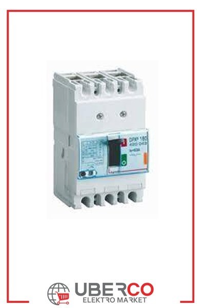 LEGRAND 420043Legrand DPX3 160 Kompakt Şalter - Termik manyetik - 3 kutup - Icu(kA) 25 - In(A) 63Legrand DPX3 160 Kompakt Şalter - Termik manyetik - 3 kutup{ubercoelektromarket}