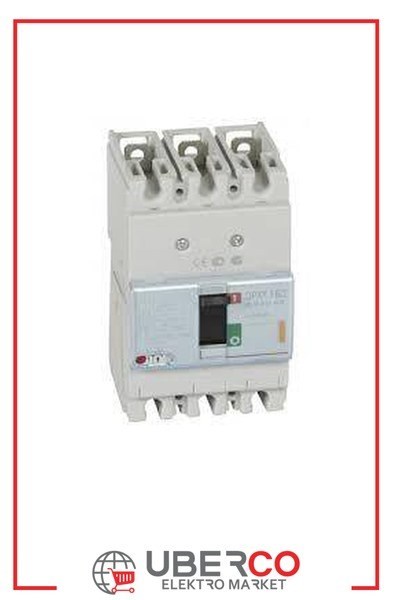 LEGRAND 420042Legrand DPX3 160 Kompakt Şalter - Termik manyetik - 3 kutup - Icu(kA) 25 - In(A) 40Legrand DPX3 160 Kompakt Şalter - Termik manyetik - 3 kutup{ubercoelektromarket}