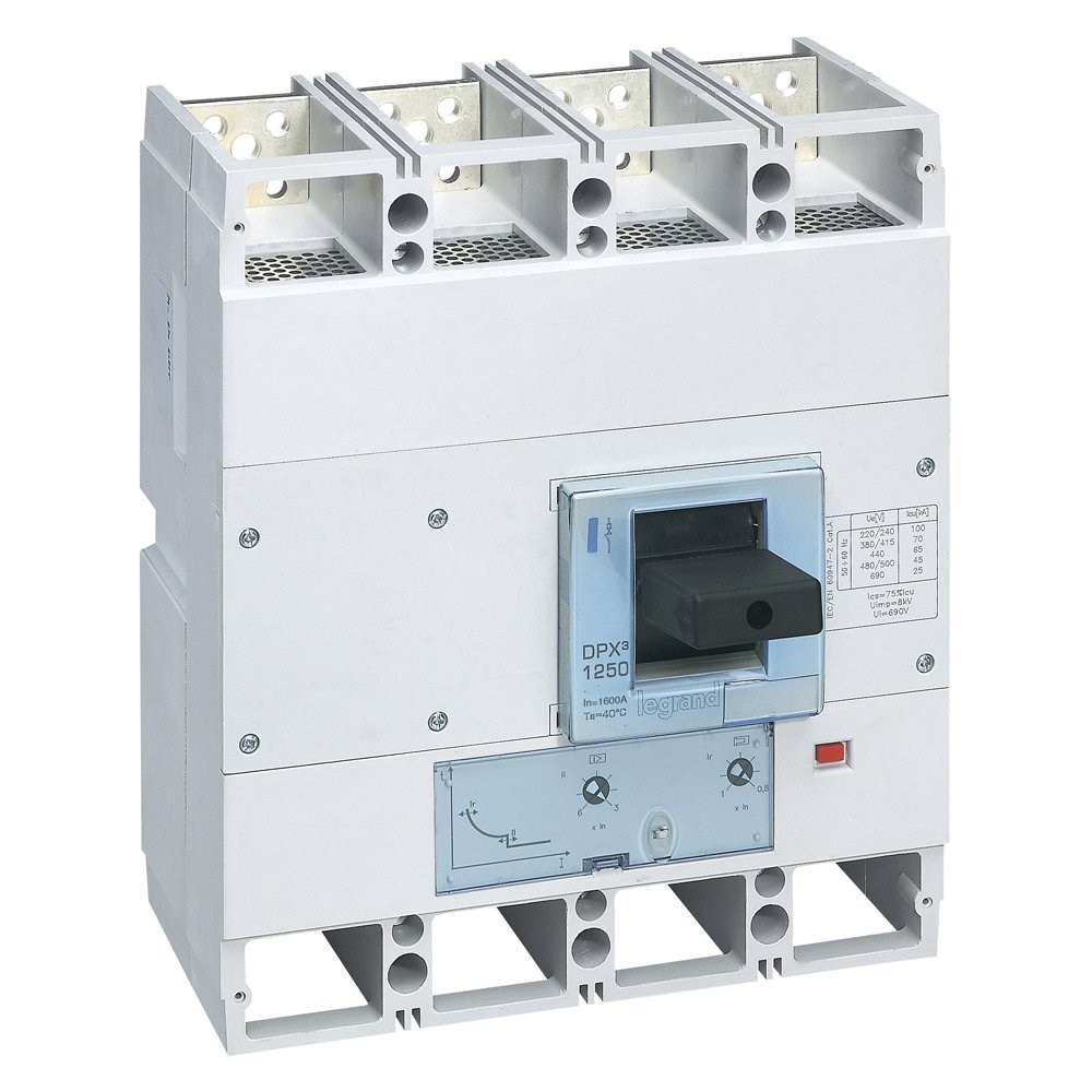 LEGRAND 422257Legrand DPX3 1600 Kompakt Şalter - Termik manyetik şalter - 4 kutup - Icu(kA) 36 - In(A) 800Legrand DPX3 1600 Kompakt Şalter - Termik manyetik şalter{ubercoelektromarket}
