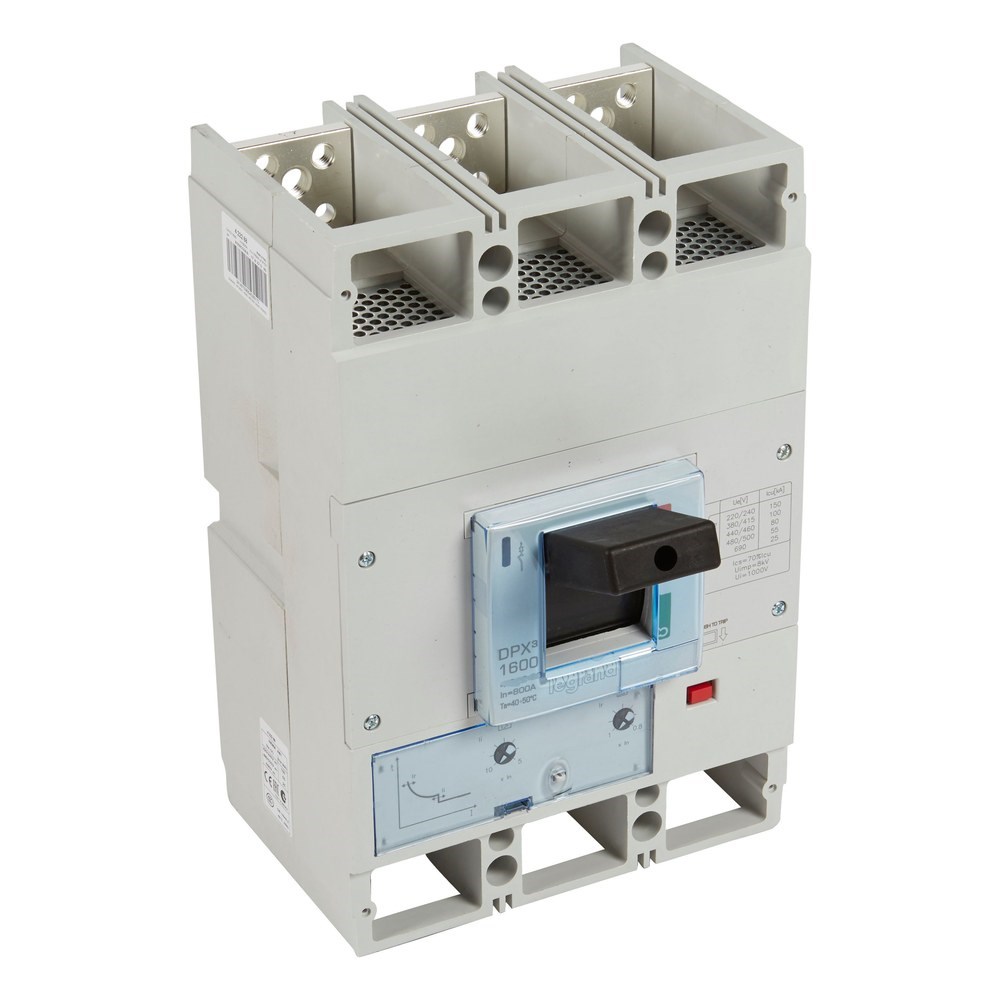 LEGRAND 422290Legrand DPX3 1600 Kompakt Şalter - Termik manyetik şalter - 3 kutup - Icu(kA) 100 - In(A) 1250Legrand DPX3 1600 Kompakt Şalter - Termik manyetik şalter{ubercoelektromarket}