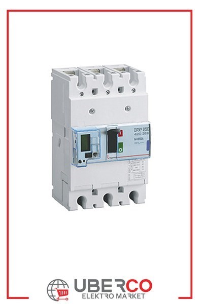 LEGRAND 420369Legrand DPX3 250 Kompakt Şalter - Elektronik korumalı - 3 kutup - Icu(kA) 50 - In(A) 250Legrand DPX3 250 Kompakt Şalter - Elektronik korumalı - 3{ubercoelektromarket}