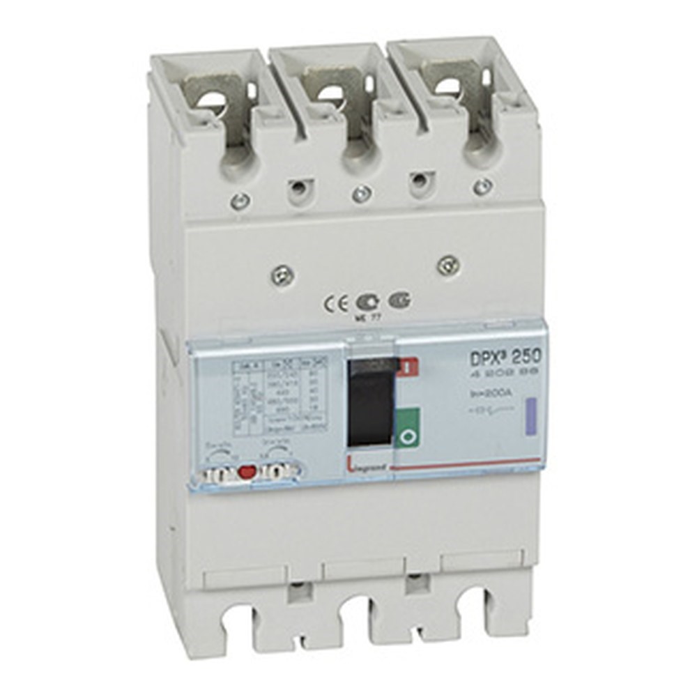 LEGRAND 420268Legrand DPX3 250 Kompakt Şalter - Termik manyetik - 3 kutup - Icu(kA) 50 - In(A) 200Legrand DPX3 250 Kompakt Şalter - Termik manyetik - 3 kutup{ubercoelektromarket}