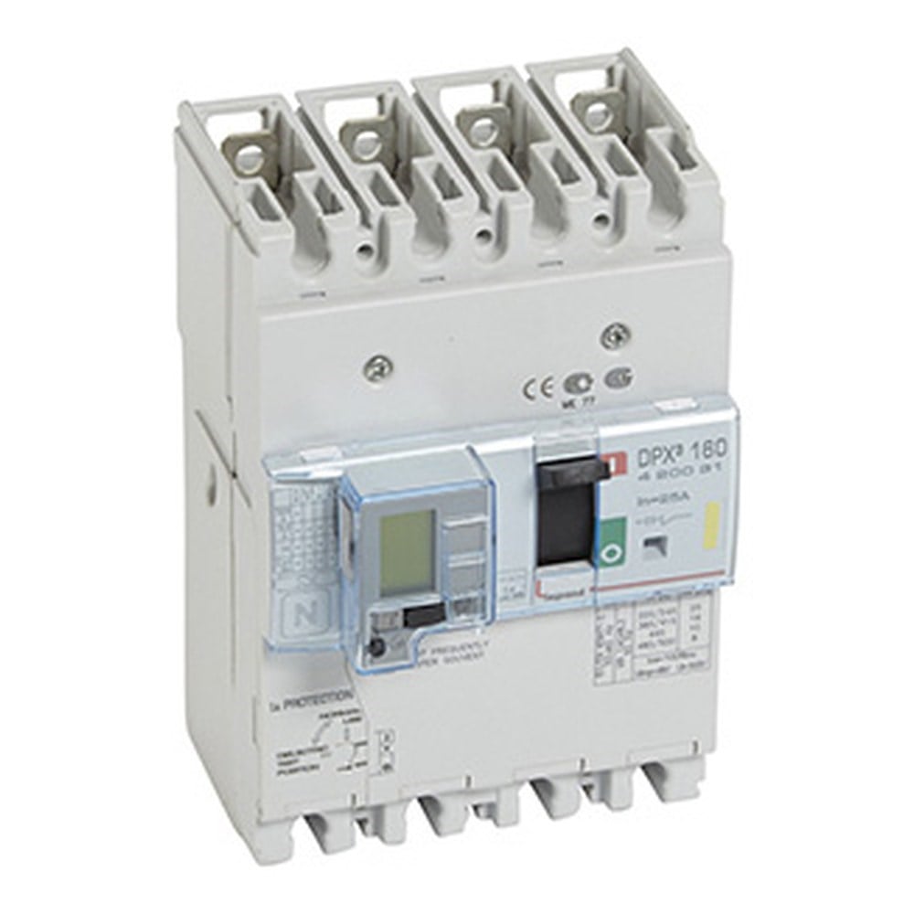 LEGRAND 420629Legrand DPX3 250 Kompakt Şalter - Termik manyetik - 4 kutup - Entegre kaçak akım modüllü - Icu(kA) 70 - In(A) 250Legrand DPX3 250 Kompakt Şalter - Termik manyetik - 4 kutup{ubercoelektromarket}