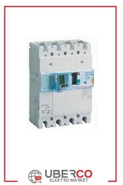 LEGRAND 420228Legrand DPX3 250 Kompakt Şalter - Termik manyetik - 4 kutup - Entegre kaçak akım modüllü - Icu(kA) 25 - In(A) 200Legrand DPX3 250 Kompakt Şalter - Termik manyetik - 4 kutup{ubercoelektromarket}