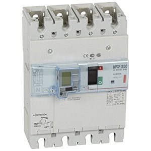LEGRAND 420258Legrand DPX3 250 Kompakt Şalter - Termik manyetik - 4 kutup - Entegre kaçak akım modüllü - Icu(kA) 36 - In(A) 200Legrand DPX3 250 Kompakt Şalter - Termik manyetik - 4 kutup{ubercoelektromarket}