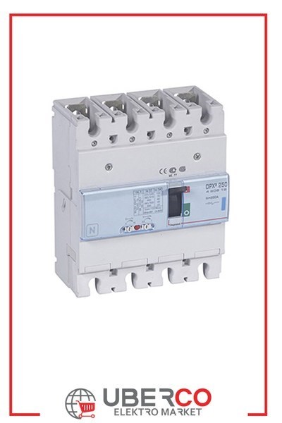 LEGRAND 420619Legrand DPX3 250 Kompakt Şalter - Termik manyetik - 4 kutup - Icu(kA) 70 - In(A) 250Legrand DPX3 250 Kompakt Şalter - Termik manyetik - 4 kutup{ubercoelektromarket}