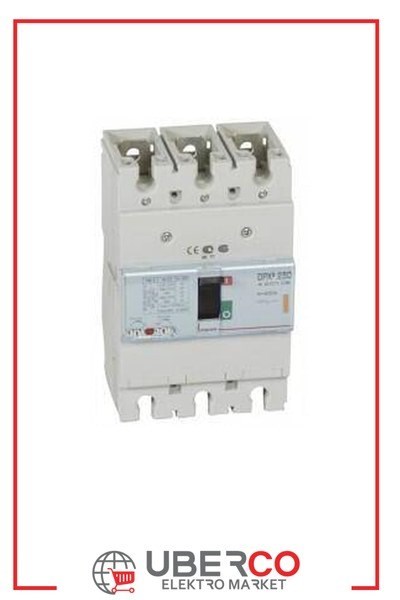 LEGRAND 420208Legrand DPX3 250 Kompakt Şalter - Termik manyetik - 3 kutup - Icu(kA) 25 - In(A) 200Legrand DPX3 250 Kompakt Şalter - Termik manyetik - 3 kutup{ubercoelektromarket}