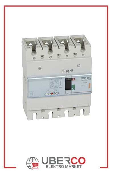 LEGRAND 420218Legrand DPX3 250 Kompakt Şalter - Termik manyetik - 4 kutup - Icu(kA) 25 - In(A) 200Legrand DPX3 250 Kompakt Şalter - Termik manyetik - 4 kutup{ubercoelektromarket}