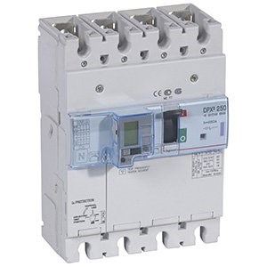 LEGRAND 420288Legrand DPX3 250 Kompakt Şalter - Termik manyetik - 4 kutup - Entegre kaçak akım modüllü - Icu(kA) 50 - In(A) 200Legrand DPX3 250 Kompakt Şalter - Termik manyetik - 4 kutup{ubercoelektromarket}