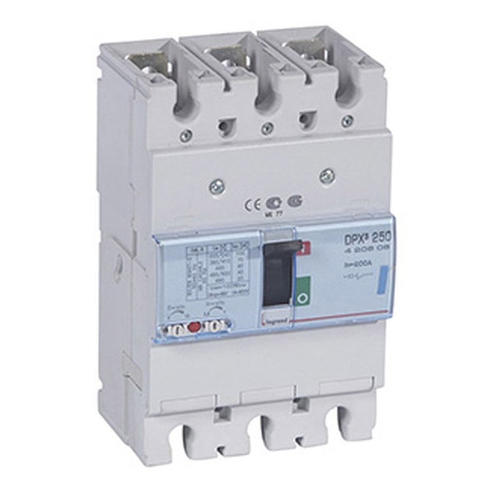 LEGRAND 420608Legrand DPX3 250 Kompakt Şalter - Termik manyetik - 3 kutup - Icu(kA) 70 - In(A) 200Legrand DPX3 250 Kompakt Şalter - Termik manyetik - 3 kutup{ubercoelektromarket}