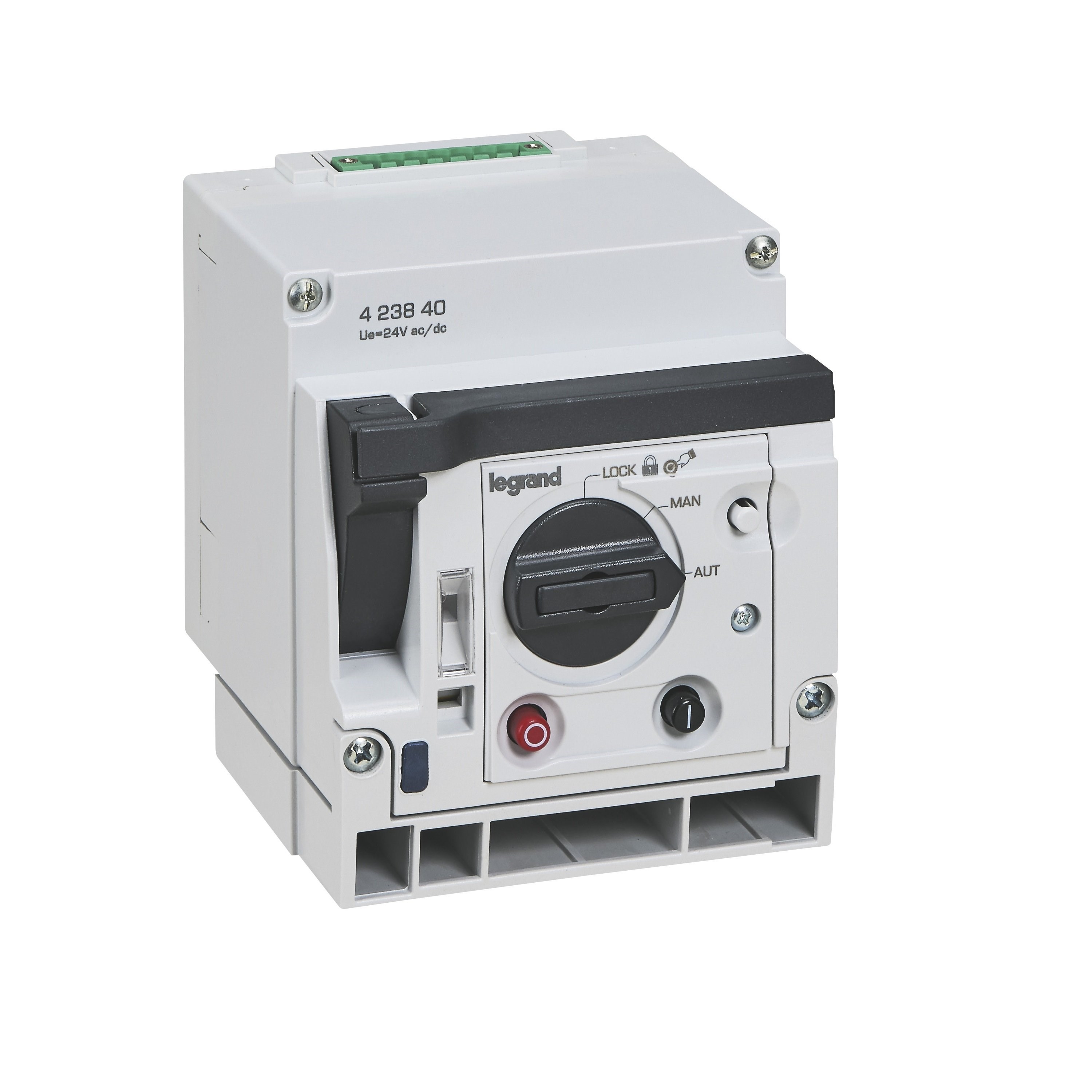 LEGRAND 423840Legrand DPX3 250HP FR. MOT.OP.24VACDCLegrand DPX3 250HP FR. MOT.OP.24VACDC{ubercoelektromarket}