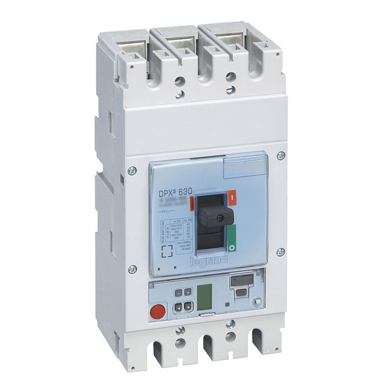 LEGRAND 422058Legrand DPX3 630 Kompakt Şalter - Elektronik S2 Versiyon - 3 kutup - Icu(kA) 36 - In(A) 400Legrand DPX3 630 Kompakt Şalter - Elektronik S2 Versiyon - 3{ubercoelektromarket}