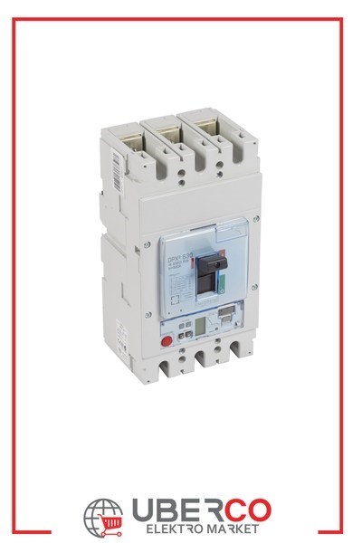 LEGRAND 422059Legrand DPX3 630 Kompakt Şalter - Elektronik S2 Versiyon - 3 kutup - Icu(kA) 36 - In(A) 500Legrand DPX3 630 Kompakt Şalter - Elektronik S2 Versiyon - 3{ubercoelektromarket}