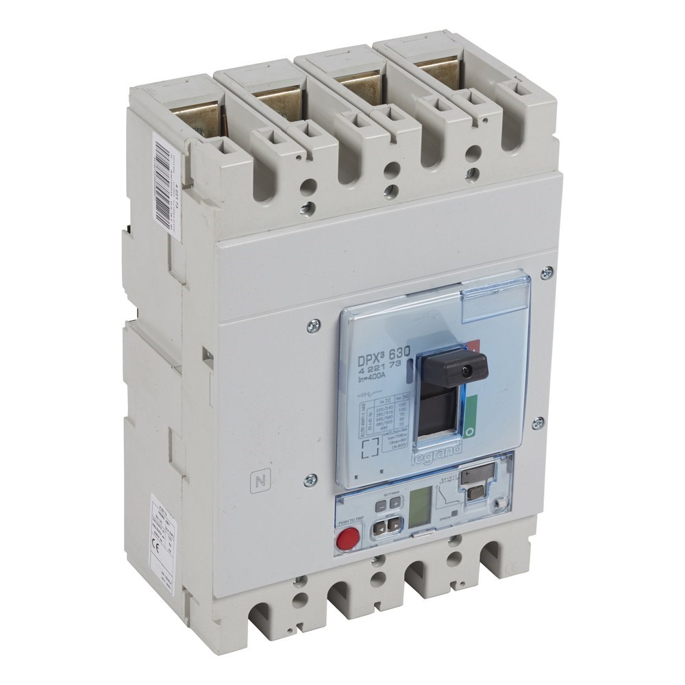 LEGRAND 422173Legrand DPX3 630 Kompakt Şalter - Elektronik Sg Versiyon - 4 kutup - Icu(kA) 100 - In(A) 400Legrand DPX3 630 Kompakt Şalter - Elektronik Sg Versiyon - 4{ubercoelektromarket}