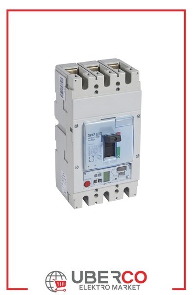 LEGRAND 422089Legrand DPX3 630 Kompakt Şalter - Elektronik S2 Versiyon - 3 kutup - Icu(kA) 100 - In(A) 500Legrand DPX3 630 Kompakt Şalter - Elektronik S2 Versiyon - 3{ubercoelektromarket}