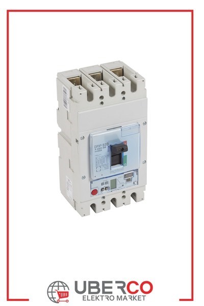 LEGRAND 422068Legrand DPX3 630 Kompakt Şalter - Elektronik S2 Versiyon - 3 kutup - Icu(kA) 50 - In(A) 400Legrand DPX3 630 Kompakt Şalter - Elektronik S2 Versiyon - 3{ubercoelektromarket}