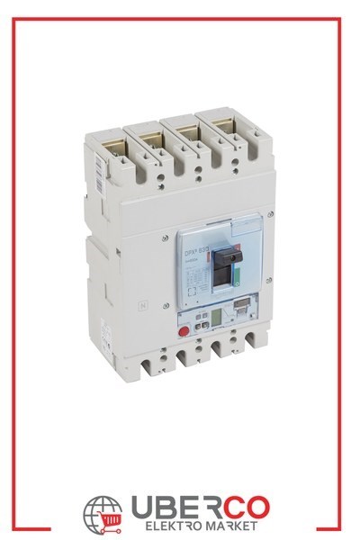 LEGRAND 422094Legrand DPX3 630 Kompakt Şalter - Elektronik S2 Versiyon - 4 kutup - Icu(kA) 100 - In(A) 500Legrand DPX3 630 Kompakt Şalter - Elektronik S2 Versiyon - 4{ubercoelektromarket}