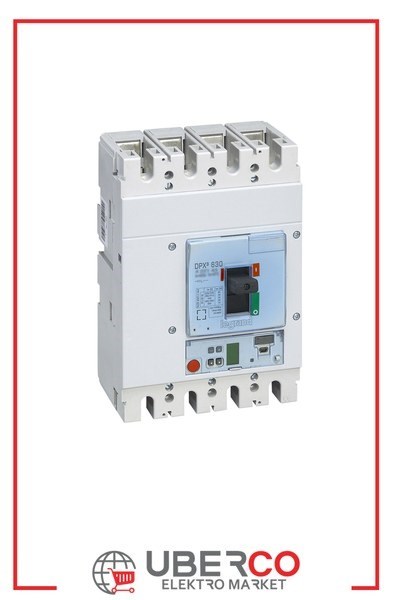 LEGRAND 422154Legrand DPX3 630 Kompakt Şalter - Elektronik Sg Versiyon - 4 kutup - Icu(kA) 50 - In(A) 500Legrand DPX3 630 Kompakt Şalter - Elektronik Sg Versiyon - 4{ubercoelektromarket}