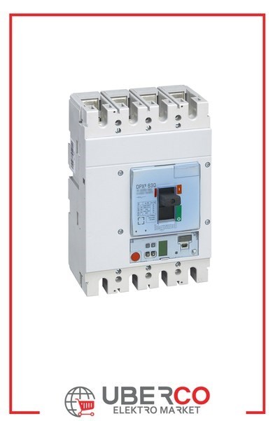 LEGRAND 422063Legrand DPX3 630 Kompakt Şalter - Elektronik S2 Versiyon - 4 kutup - Icu(kA) 36 - In(A) 400Legrand DPX3 630 Kompakt Şalter - Elektronik S2 Versiyon - 4{ubercoelektromarket}