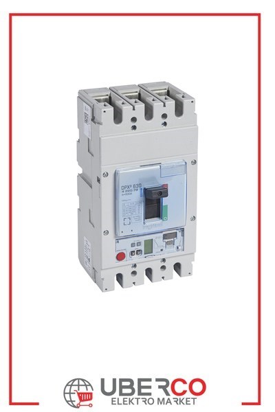 LEGRAND 422079Legrand DPX3 630 Kompakt Şalter - Elektronik S2 Versiyon - 3 kutup - Icu(kA) 70 - In(A) 500Legrand DPX3 630 Kompakt Şalter - Elektronik S2 Versiyon - 3{ubercoelektromarket}