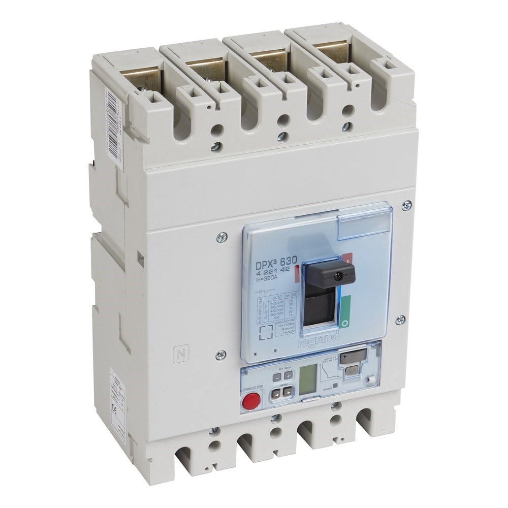 LEGRAND 422142Legrand DPX3 630 Kompakt Şalter - Elektronik Sg Versiyon - 4 kutup - Icu(kA) 36 - In(A) 320Legrand DPX3 630 Kompakt Şalter - Elektronik Sg Versiyon - 4{ubercoelektromarket}
